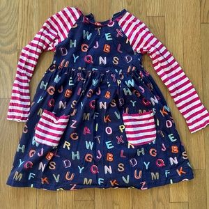 Alphabet dress